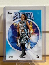 2025 Topps Exalted WWE #40 Bayley Base Aqua /99
