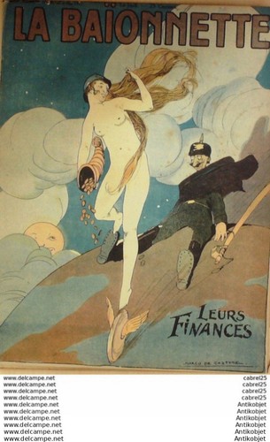 La Baionnette 1917 # 096 (Finances) Gastyne Foy Pallier Quint Kern Falke - Picture 1 of 4