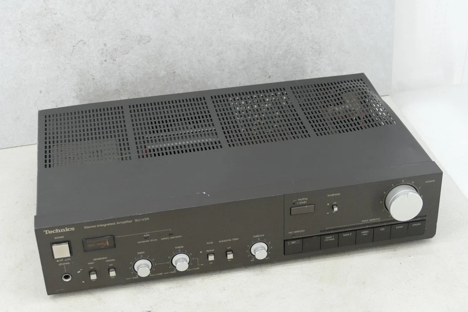 TECHNICS SU-V2X + Amplificatore Stereo Classe A Amplifier + Phono ++ buone condizioni - Immagine 4 di 4