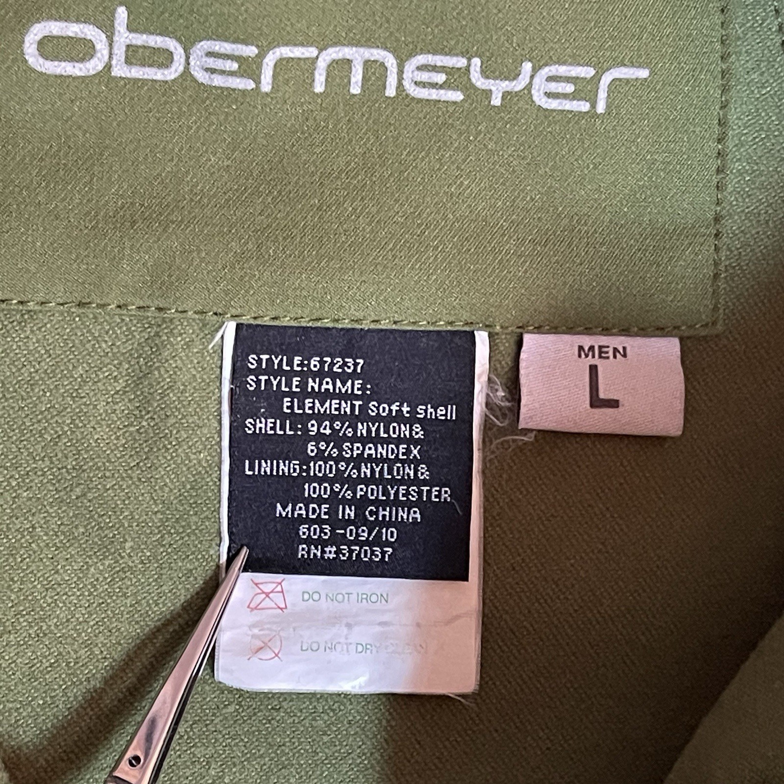 Obermeyer Element Jacket Softshell Mens L Athleti… - image 7