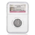 1916 Barber Quarter NGC Genuine Stack’s W 57th St Collection