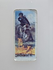 Kamen Rider 1 Motorcycle Flame Menko Card Japanese Tokusatsu Toei Vintage