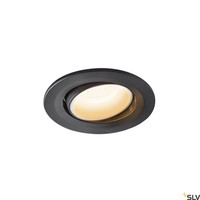 Einbauleuchten Led 1X8.6W 730LM IP20 3000K Weiß Schwarz Modern