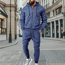 Mens Sweatsuits 2 Piece Sport Tracksuit Jogger Sweat Suits Jogging Outfits