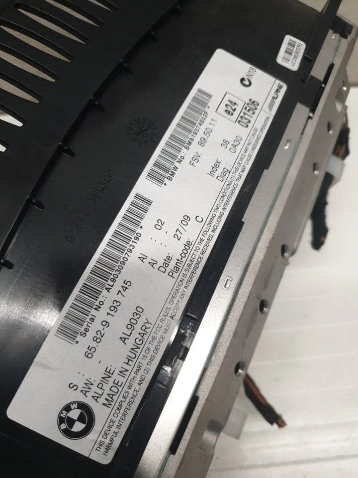 Bmw 318d E90 M-sport 2005-2011 2.0 SPEEDO CLOCKS 919374502F - Image 2 of 4