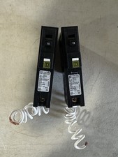 LOT OF 2 SQUARE D HOM115CAFI 1-Pole 15 Amp NEUTRAL AFCI Combo Circuit Breaker