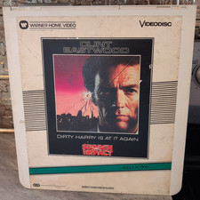 Sudden Impact Dirty Harry 11341 1983 R CED Capacitance Electronic Disc System
