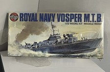 1975 Airfix Royal Navy Vosper M.T.B. 1/72 Mod...