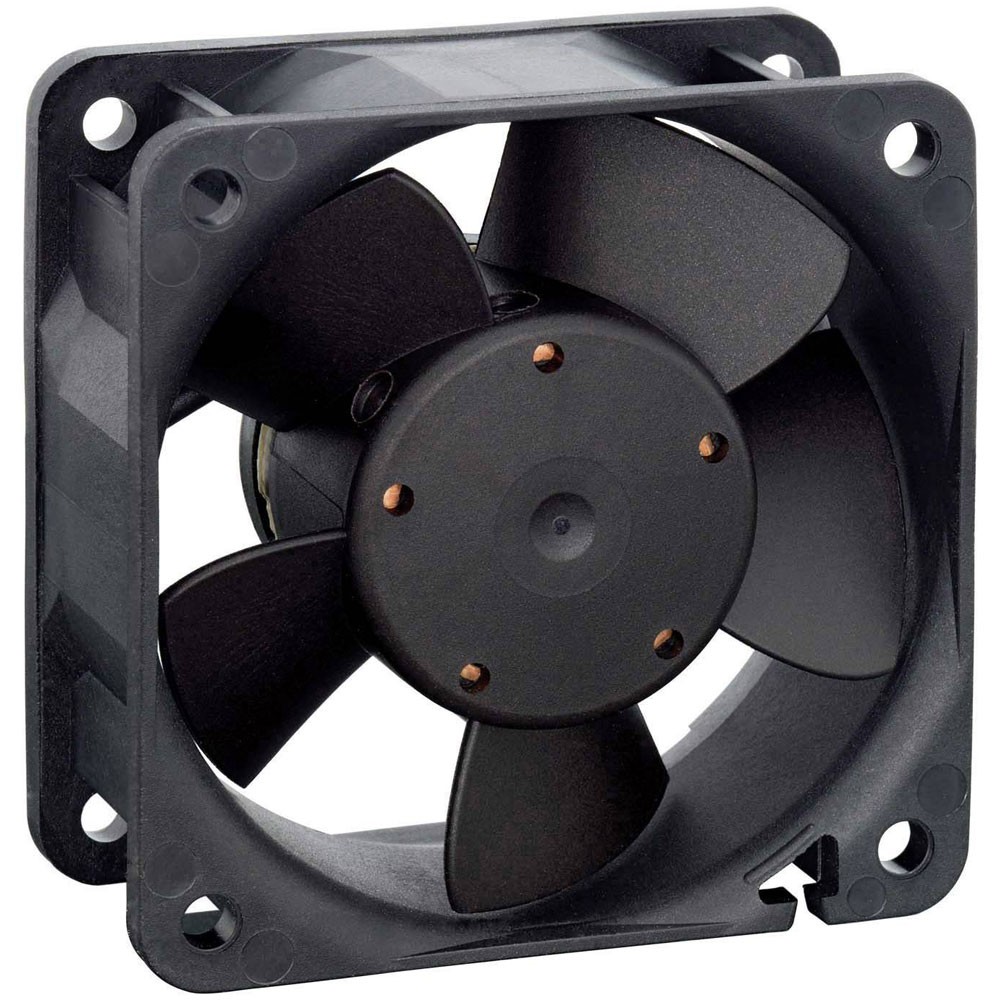 ebm-papst 600N Axial Fan 24V DC 54m³/h 60x60x25mm
