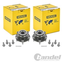2X Moog RADLAGER-SATZ Vorne Passend FüR Nissan Juke Leaf Pulsar Qashqai X-TRAIL