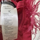 Weissman Girls Red Sequin Feather Dance Costume Leotard Dress IC 13793 — photo 4