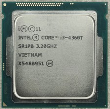 Intel Core i3-4360T 3.20GHz Dual-Core 4MB LGA1150 Desktop CPU Processor SR1PB
