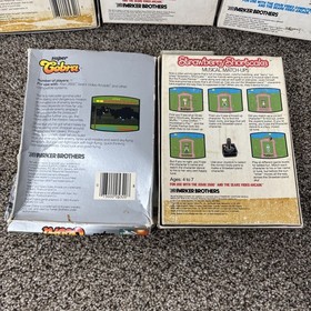 Atari 2600 Parker Brothers Game Lot CIB Lot Of 5