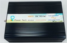 Dc 12V To Ac 110V Brand New 1Pc 600W With Fan Pure Sine Wave Power Inverter lw