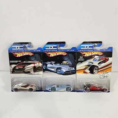 Hot Wheels Designer Challenge Lot of 3 Mitsubishi Double Shotz