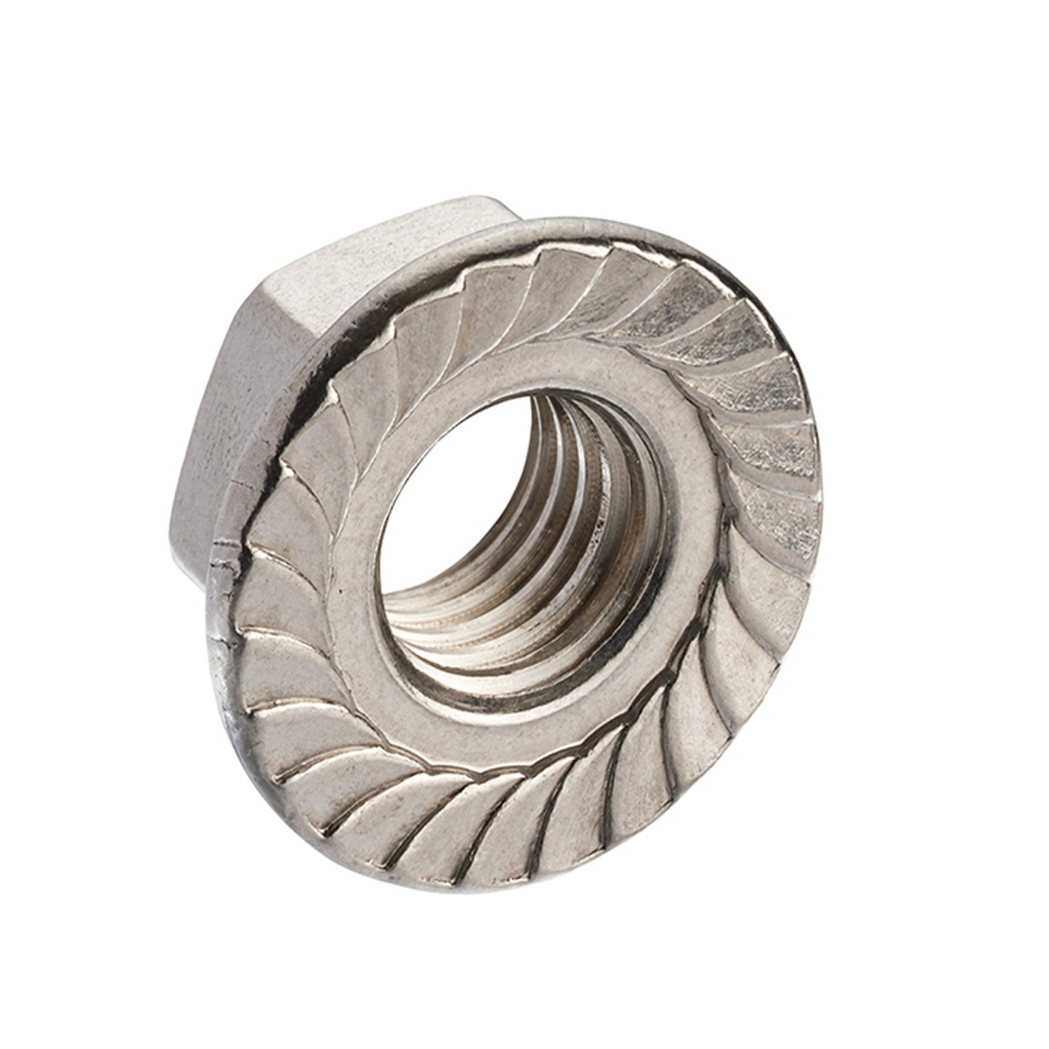 Unifix A2-304 Serrated Flange Nuts M10 x 1.50