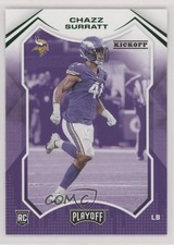 2021 Panini Playoff Rookies Kickoff Chazz Surratt #275 0q0m