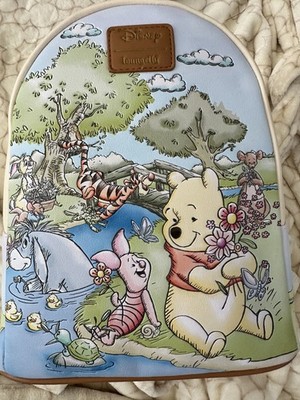 2025 Disney Parks Winnie The Pooh & Friends Loungefly Mini Backpack NEW
