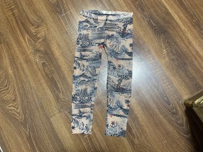 Jean Paul Gaultier X Lindex Mesh Tattoo Kids Leggings Size EUR 110/116 UK 4-6 Y