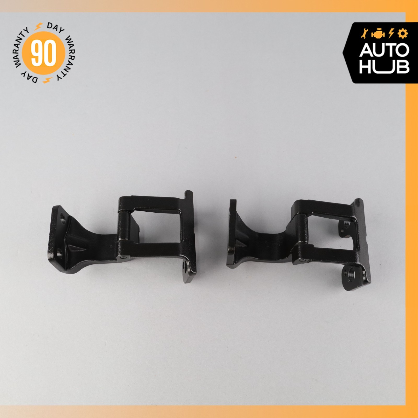Bentley Continental GTC Right & Left Side Convertible Top Hinge Bracket Set OEM