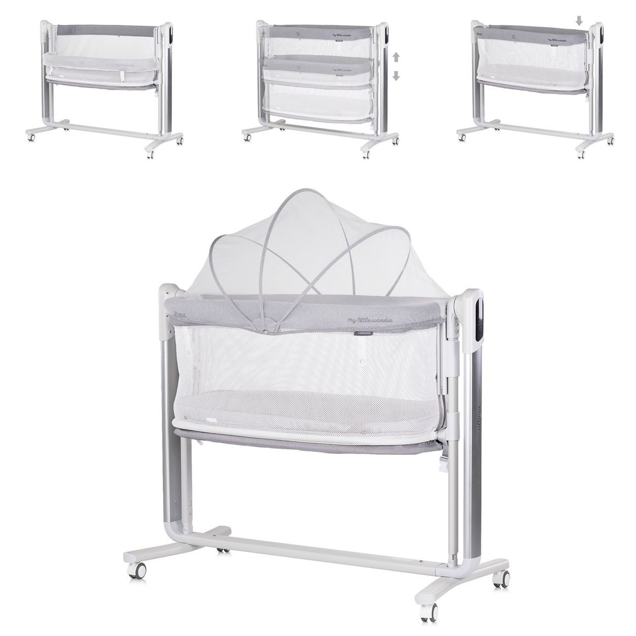 Culla elettrica Chipolino Ultima con funzione altalena