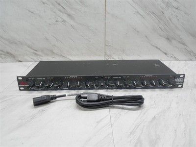 dbx 166XS Compressor Limiter Gate 2-Channel Rack Mount Pro Audio