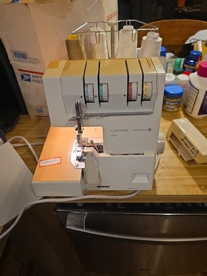 PFAFF Hobbylock Serger 784 Calanda Type 780 ~ TESTED & WORKING !! 2,3,4 threads.
