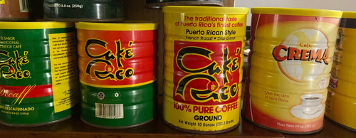 Puerto Rico, 1970-2000s, LOTE LATAS DE CAFE, 15ea., variedad/usadas/vacias - Bild 7 von 23