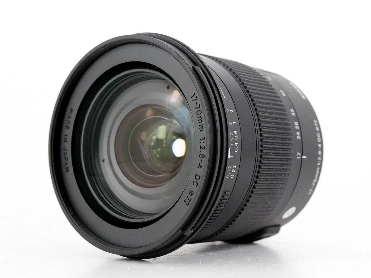 Sigma 17-70mm F2.8-4 DC Macro OS HSM 'C' Contemporary Lens for