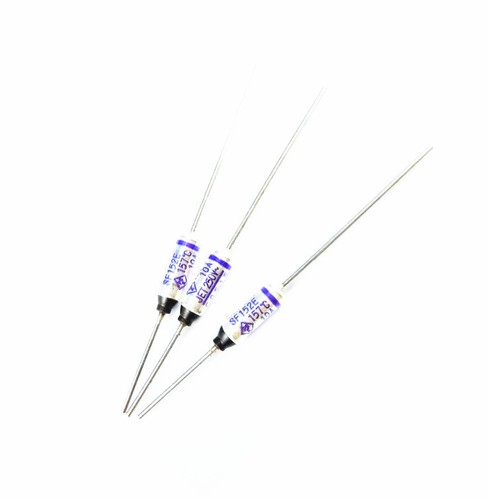 10 Stck. NEC Microtemp Thermosicherung Cutoff TF 157°C 250V 10A SF152E ...