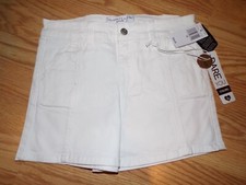 Junior Girl's Size 14 White Celebrity Pink Girls Cargo Shorts - NEW