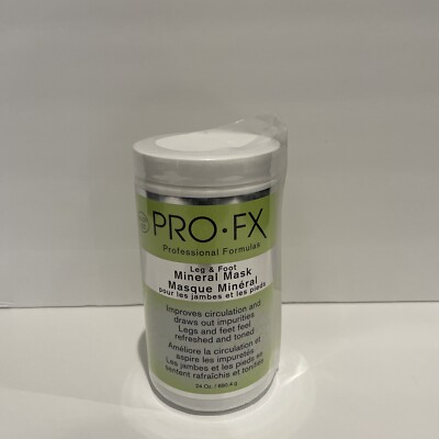 Pro. Fx Professional Formulas Leg & Foot Mineral Mask 24OZ With Applying Spatula