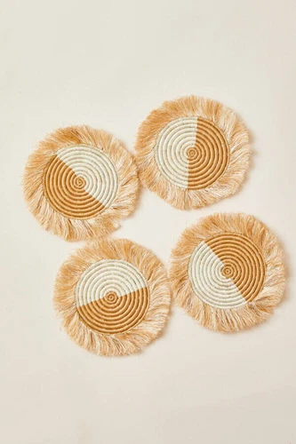 Akeza Fringe Coasters - Thumbnail 3