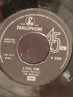 THE BEATLES  7" 45 RPM "I Feel FIne" & "She's a Woman" Parlophone VG cond.