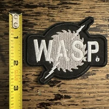Wasp (Embroidered Iron on patch) Punk/Rock/Metal/ Music/ Art