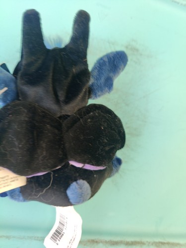 Disney Store Lilo & Stitch Small Plush Halloween Stitch Bat Pumpkin with Tags - Picture 5 of 6