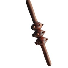 Wood Massager Roller Trigger Point Body Therapy Muscle Pain Relief Tool Crafts