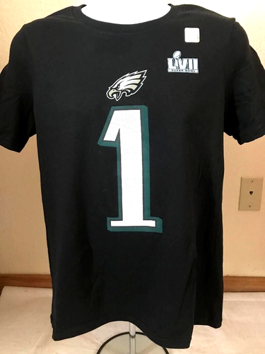 NFL Super Bowl LVII Philadelphia Eagles Hurts #1 Nike Tee Size YL Age ...