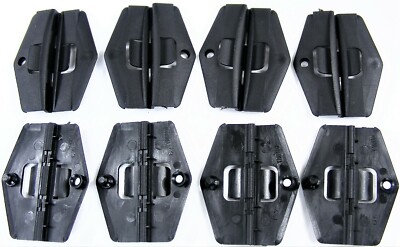 GM Window Guide Clips- S10 S15 Blazer Sonoma Jimmy- 1982-1994- 8 clips- #012E