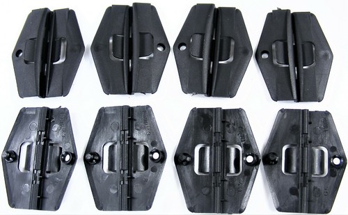 GM Window Guide Clips- S10 S15 Blazer Sonoma Jimmy- 1982-1994- 8 clips- #012E