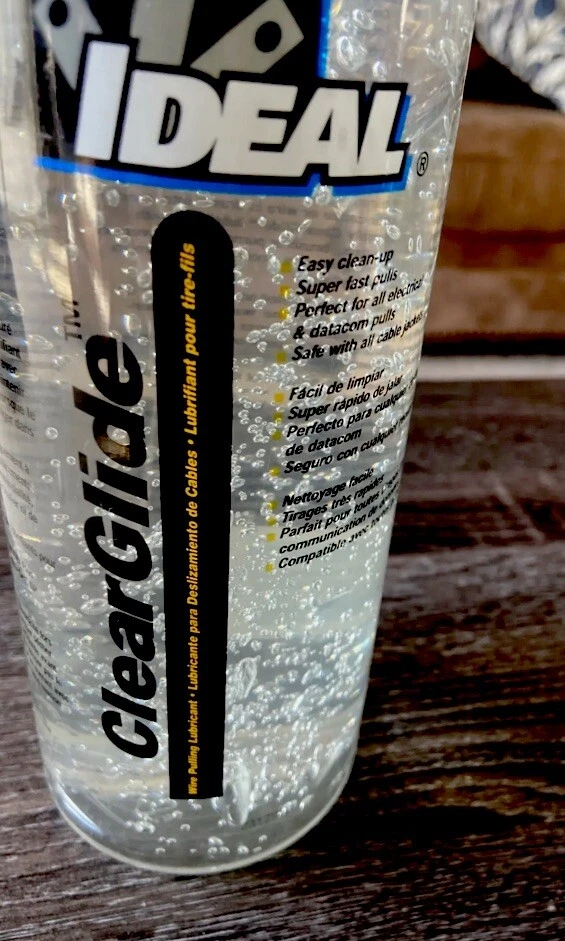 Ideal 31-388 ClearGlide Lubricante de tracción de alambre Botella exprimidora de 1 cuarto de galón Foto 3 de 4
