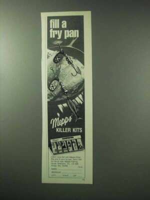 1983 Mepps Black Fury and Comet Lures Ad - Fill Fry Pan