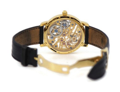 Maurice Lacroix Masterpiece Squelette 18K Yellow Gold Watch MP7048 - Picture 3 of 4