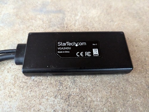 STARTECH.COM VGA2HDU VGA TO HDMI ADAPTER WITH USB AUDIO ZZ1-3(99) - Picture 4 of 11