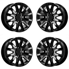 18 Ford Ranger Gloss Black Wheels Rims Factory Oem 10233 2019-2023 Kb3z1007b