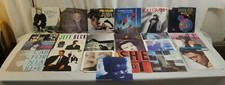 25 Singles 45 Record EMPTY Sleeves Lot 1980s STING, Phil Collins, Lou Graham