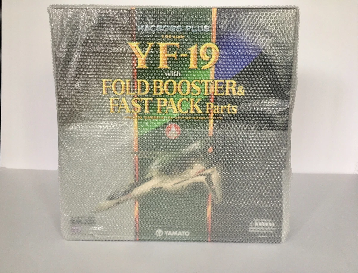 Yamato 1/60 Macross Plus YF-19 with Fold Booster & Fast Pack Parts MISB