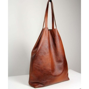 large soft leather tote
