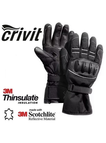 CRIVIT SPORTS Motorcycle Gloves Size M/8 Same Day Dispatch - Picture 2 of 5