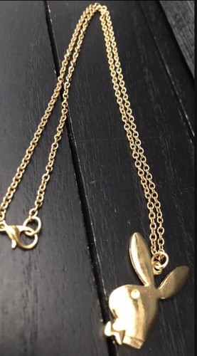 23 Inch 18K Gold Plated Link Necklace w 